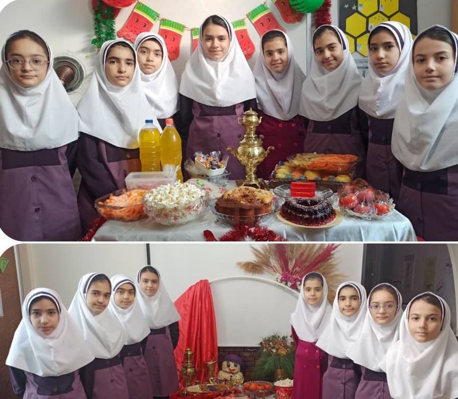 مراسمات مذهبی،فرهنگی مدرسه گل مریم